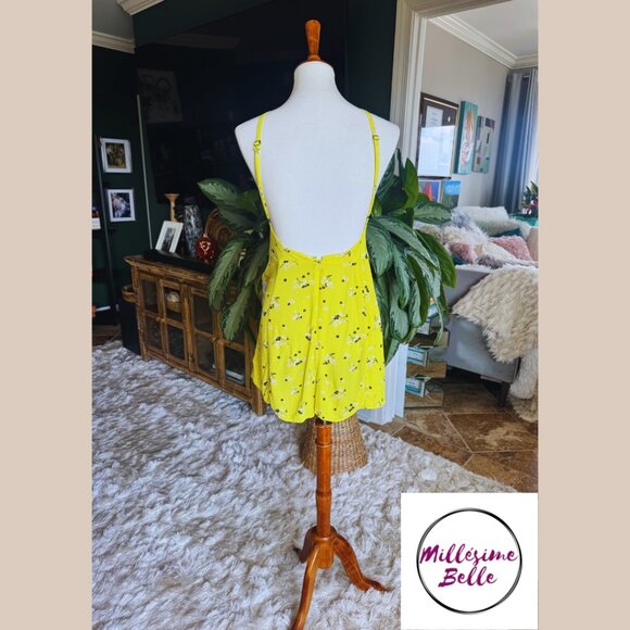 Free People Bright Yellow Romper - Picture 5 of 10